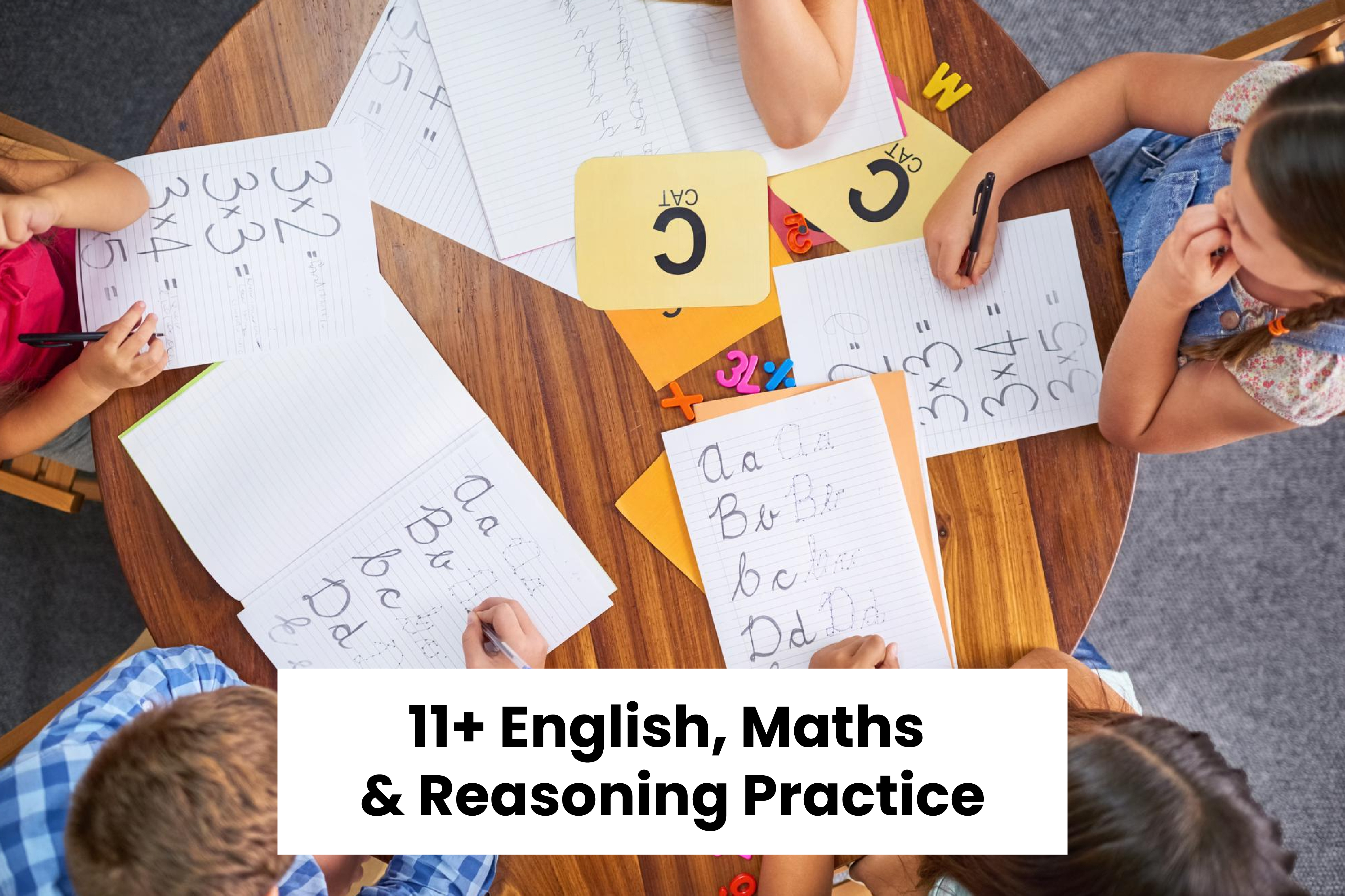11+ English, Maths & Reasoning Practice