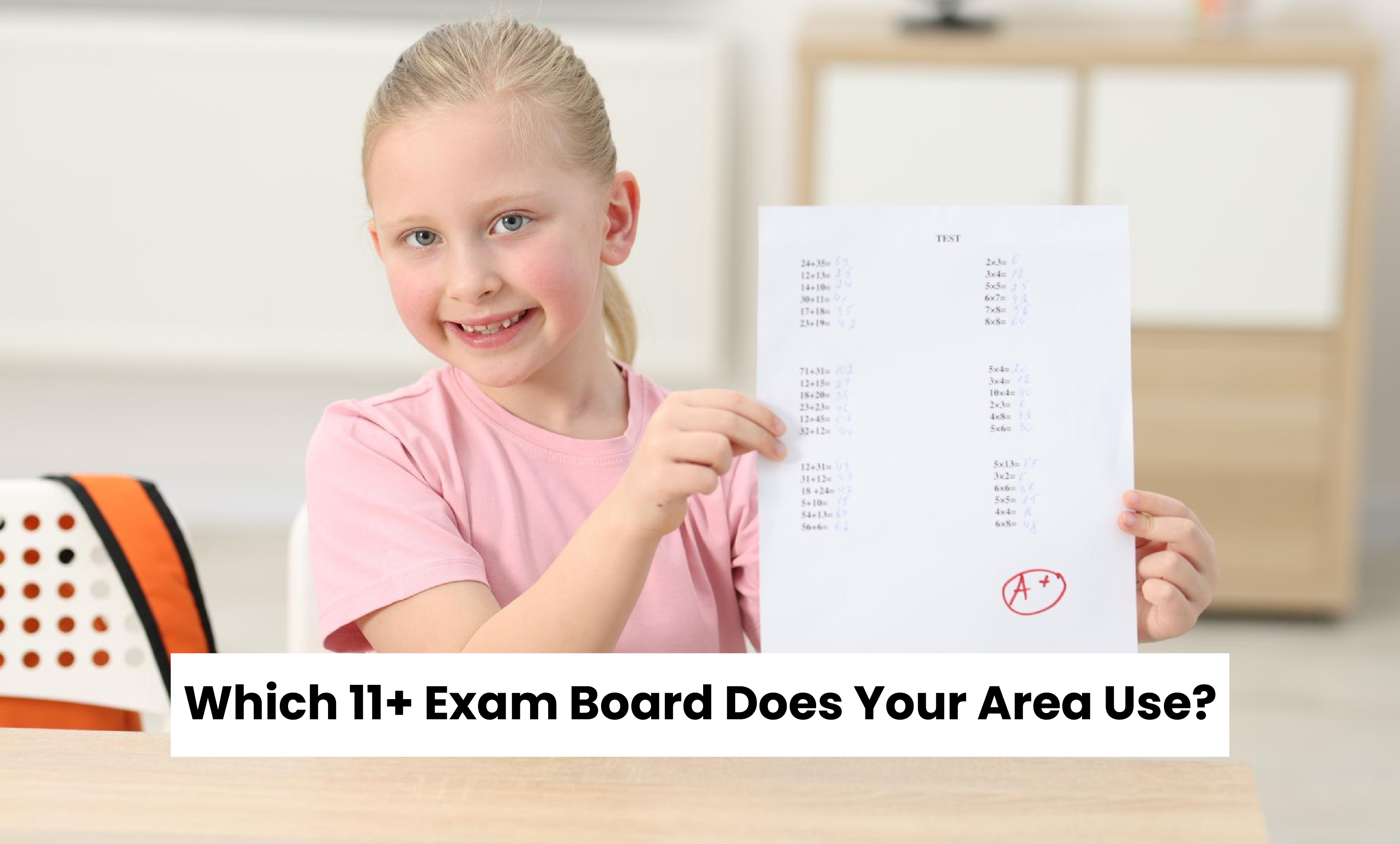 Which 11+ Exam Board Does Your Area Use?